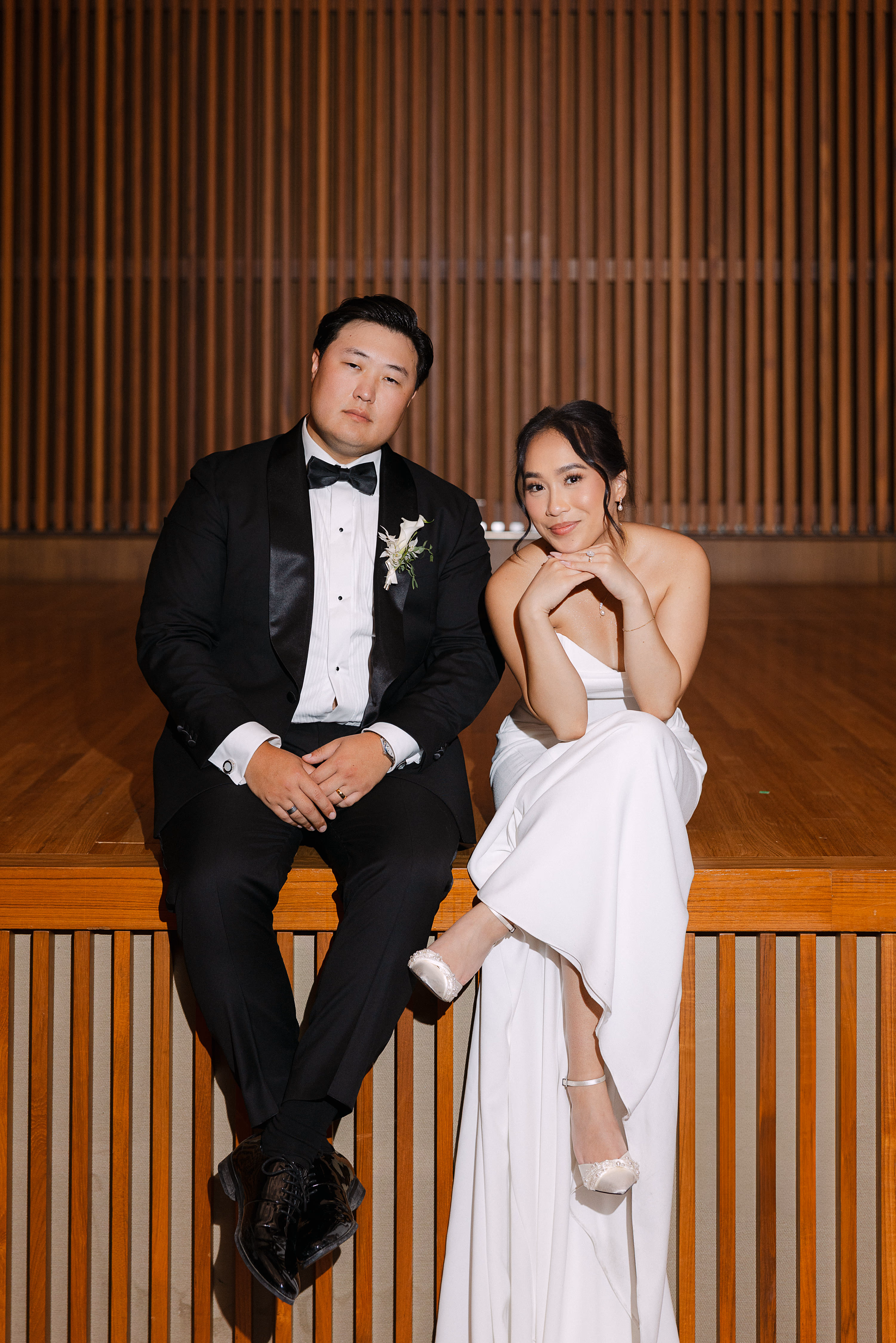 Astora Studio wedding photography portrait accompanying testimonial from J & T