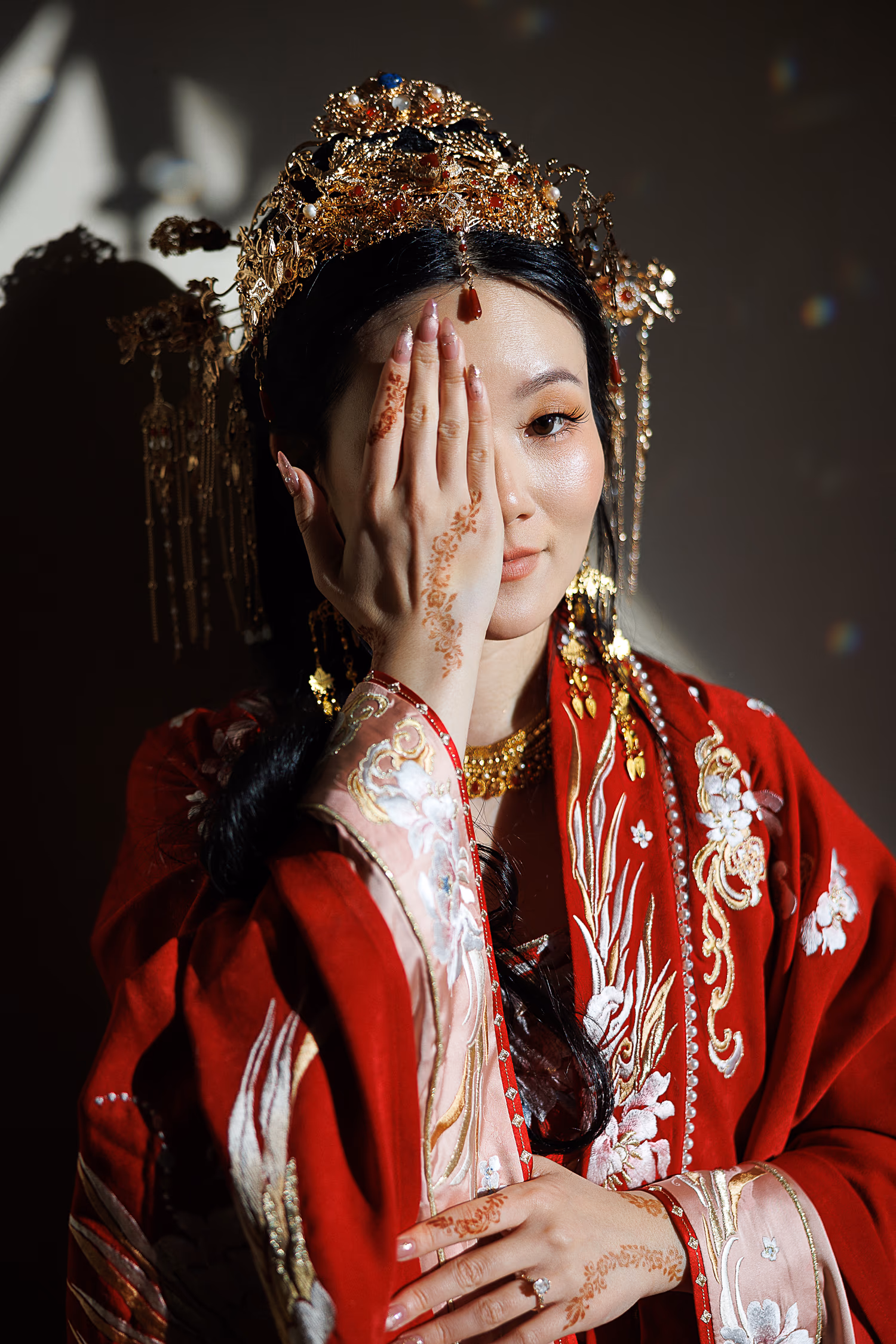 Editorial photo of asian bride