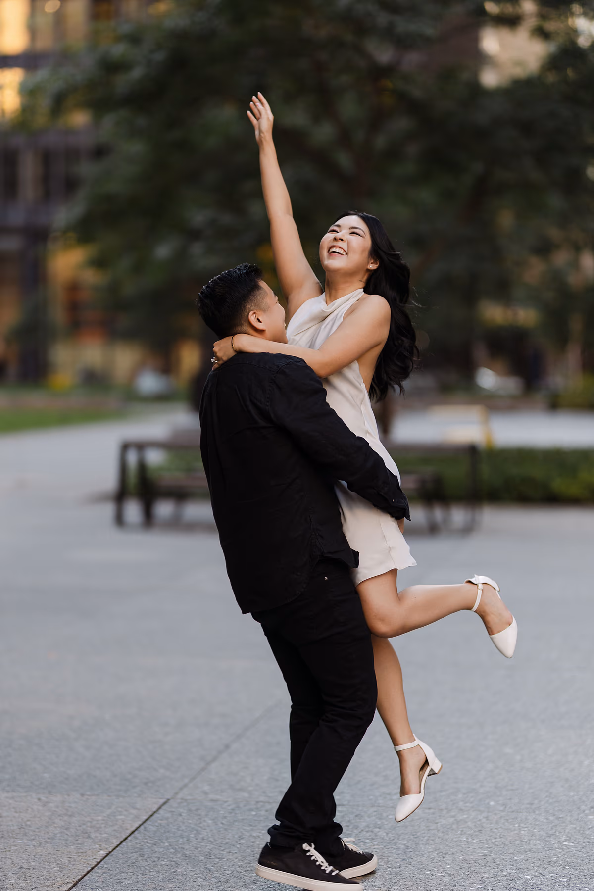 Astora Studio wedding photography portrait accompanying testimonial from J & J