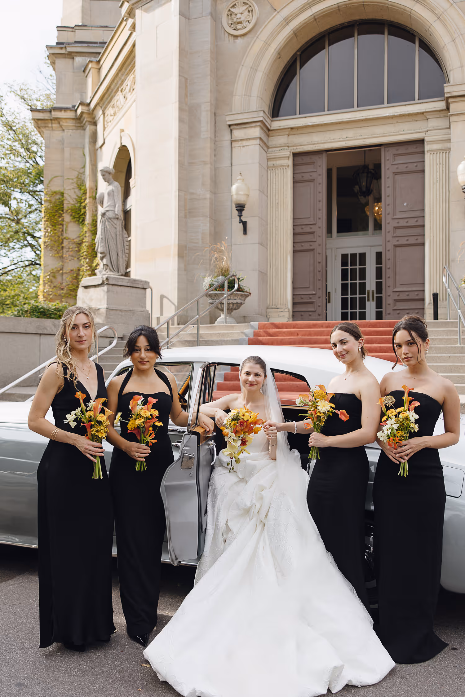 Bridal party portrait at Liberty Grand | Toronto