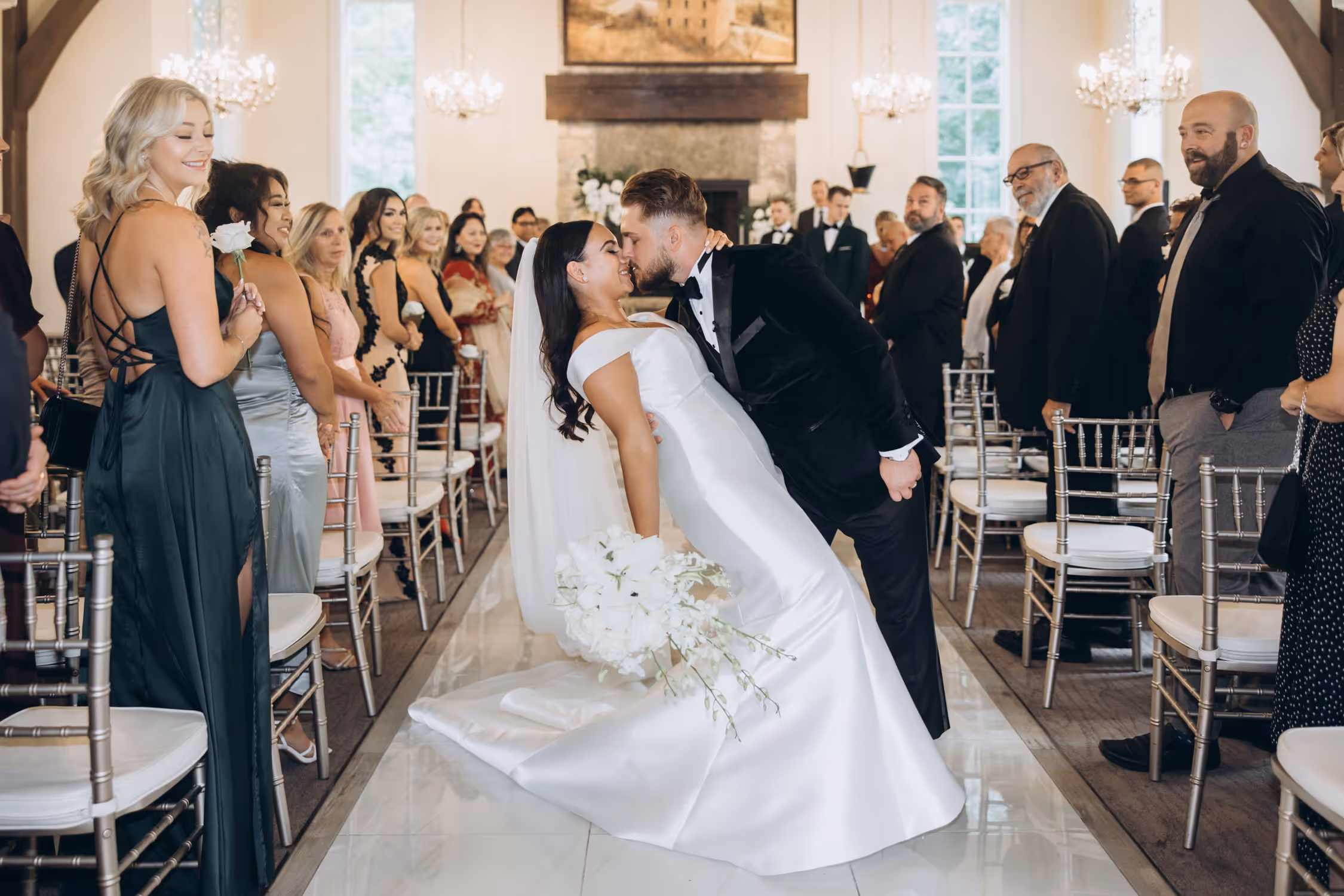 Ancaster Mill Chapel first kiss