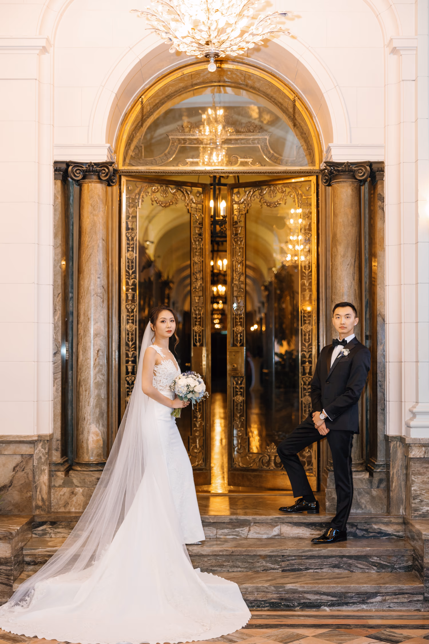 Luxury Casa Loma wedding photo