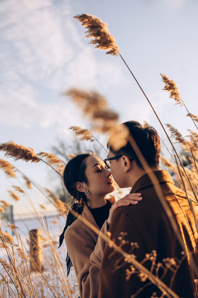 Cherry beach engagement picture