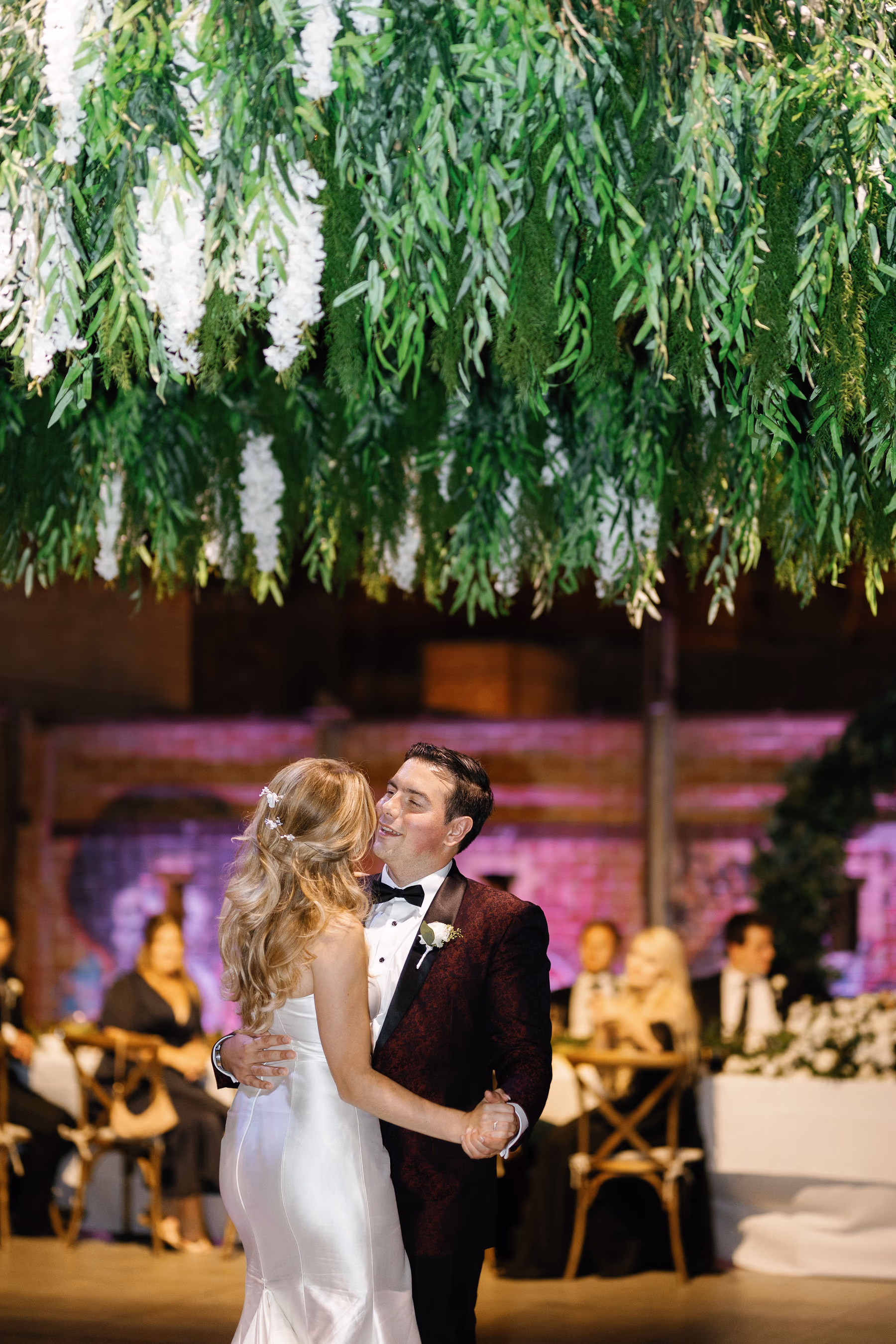 first dance at Evergreen Brickworks