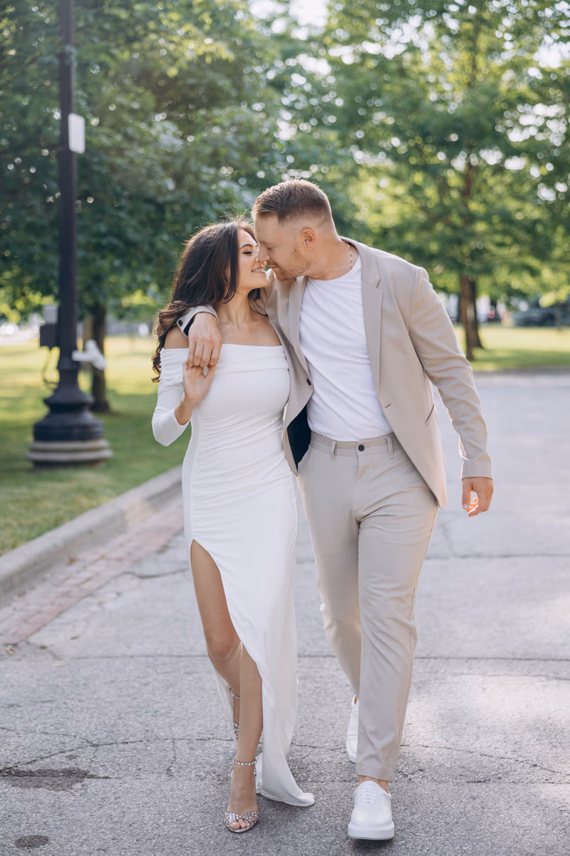 Exhibition Place Engagement Photography
