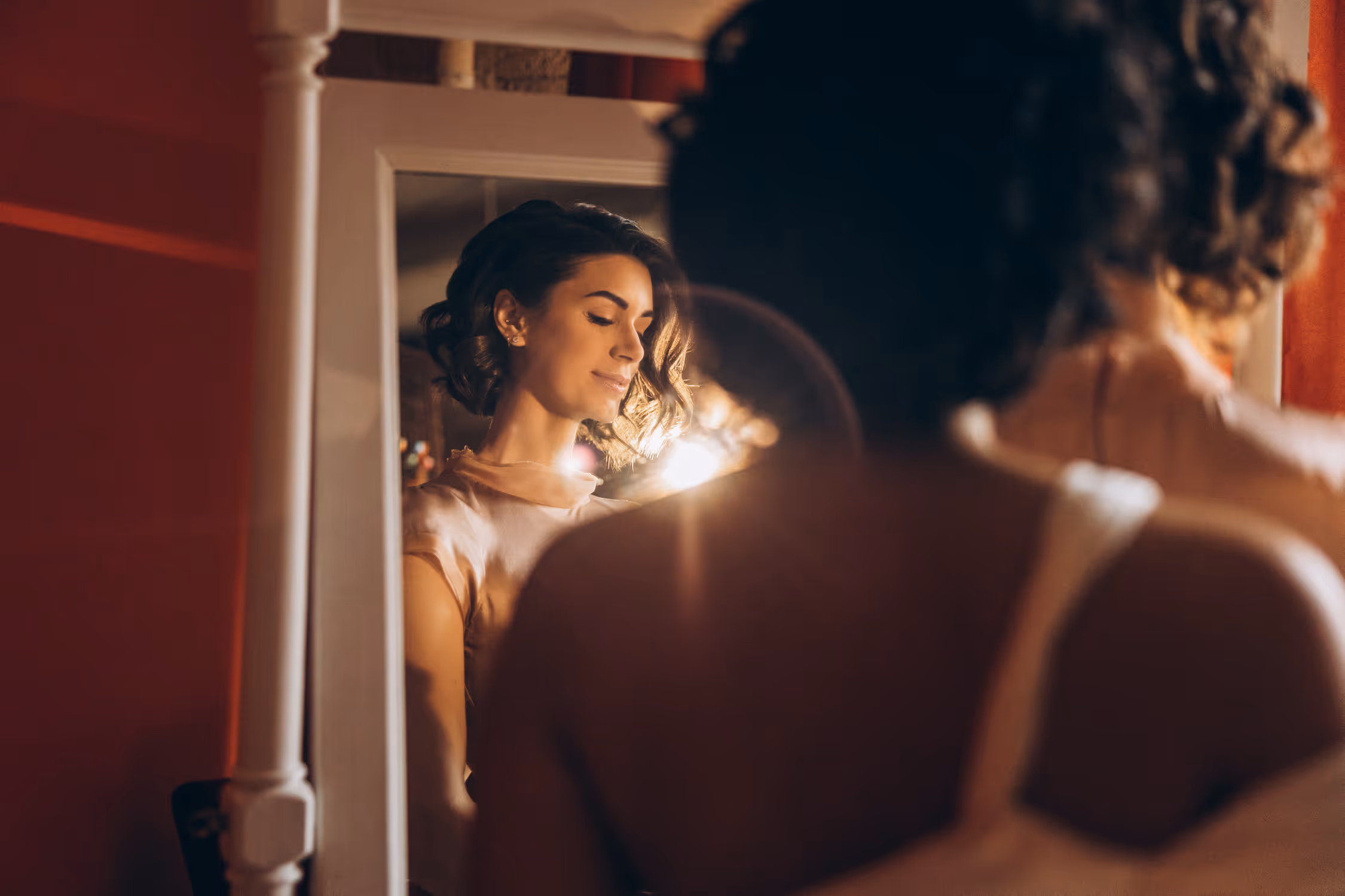 George restaurant wedding photo