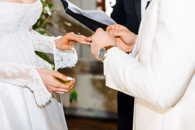 Rings exchange at George Restaurant Toronto