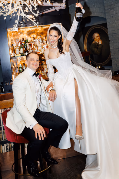 George Restaurant Secrette Speakeasy Bar couple portrait