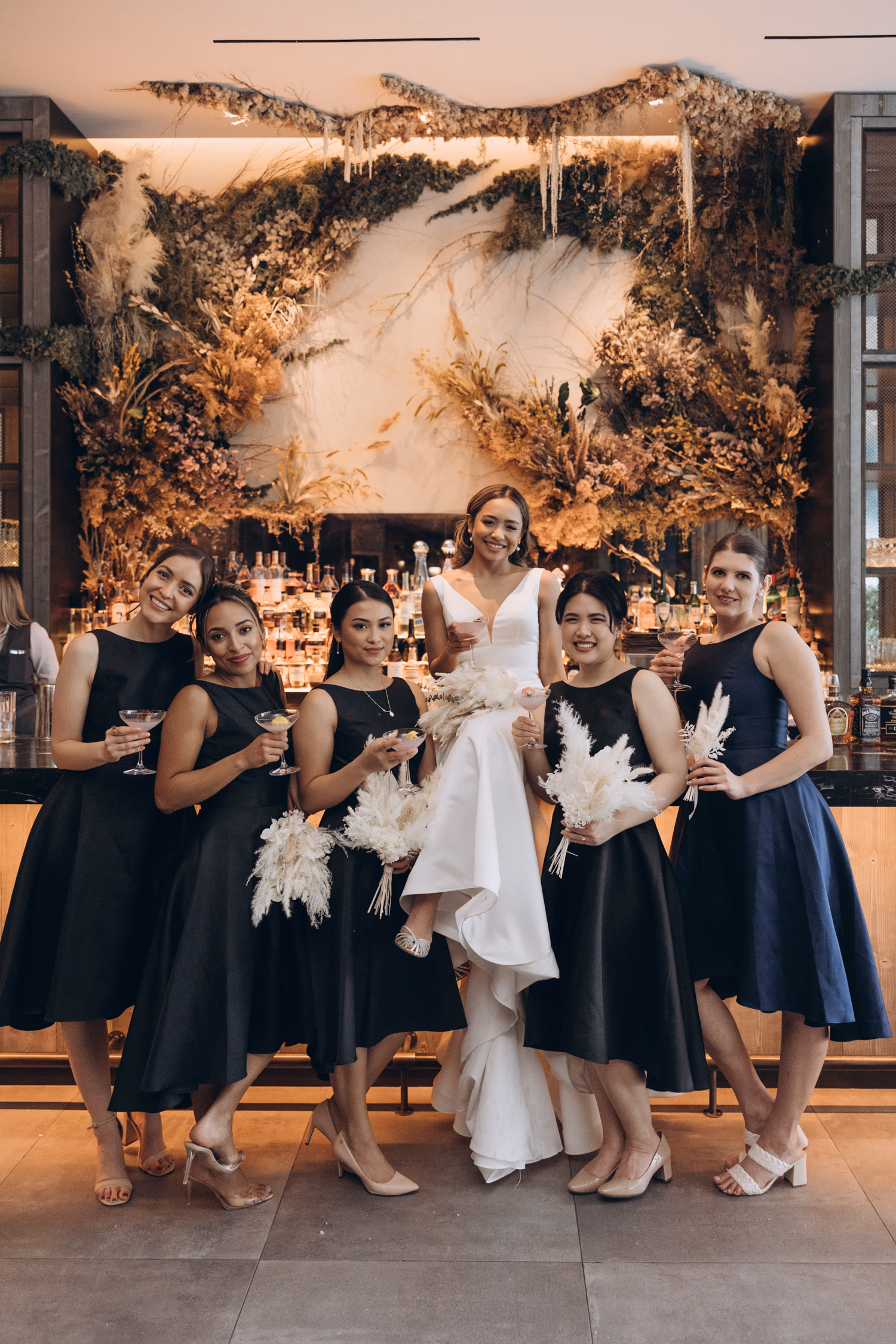 Modern 1 Hotel Toronto wedding photo