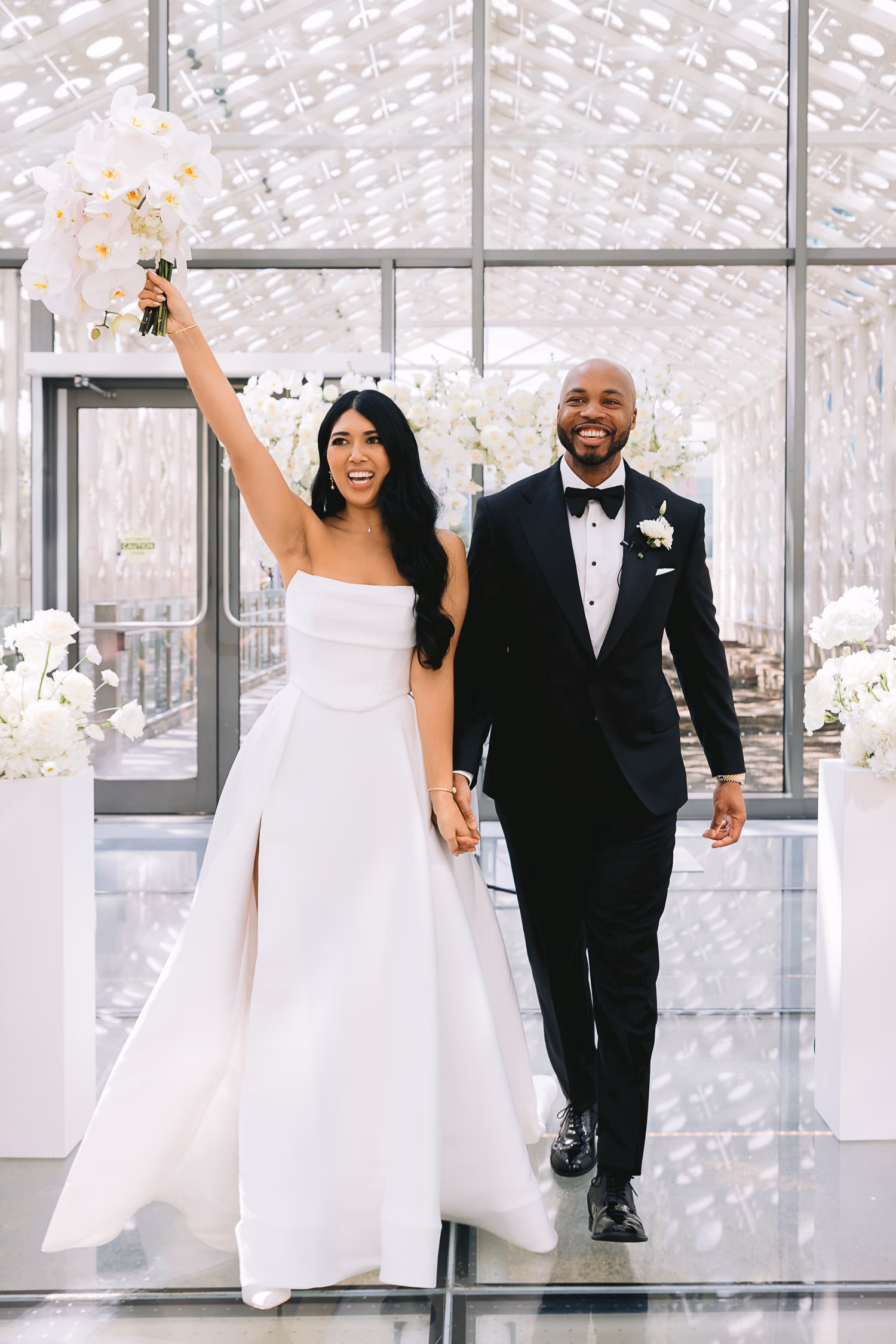 Modern wedding photography at Hotel X