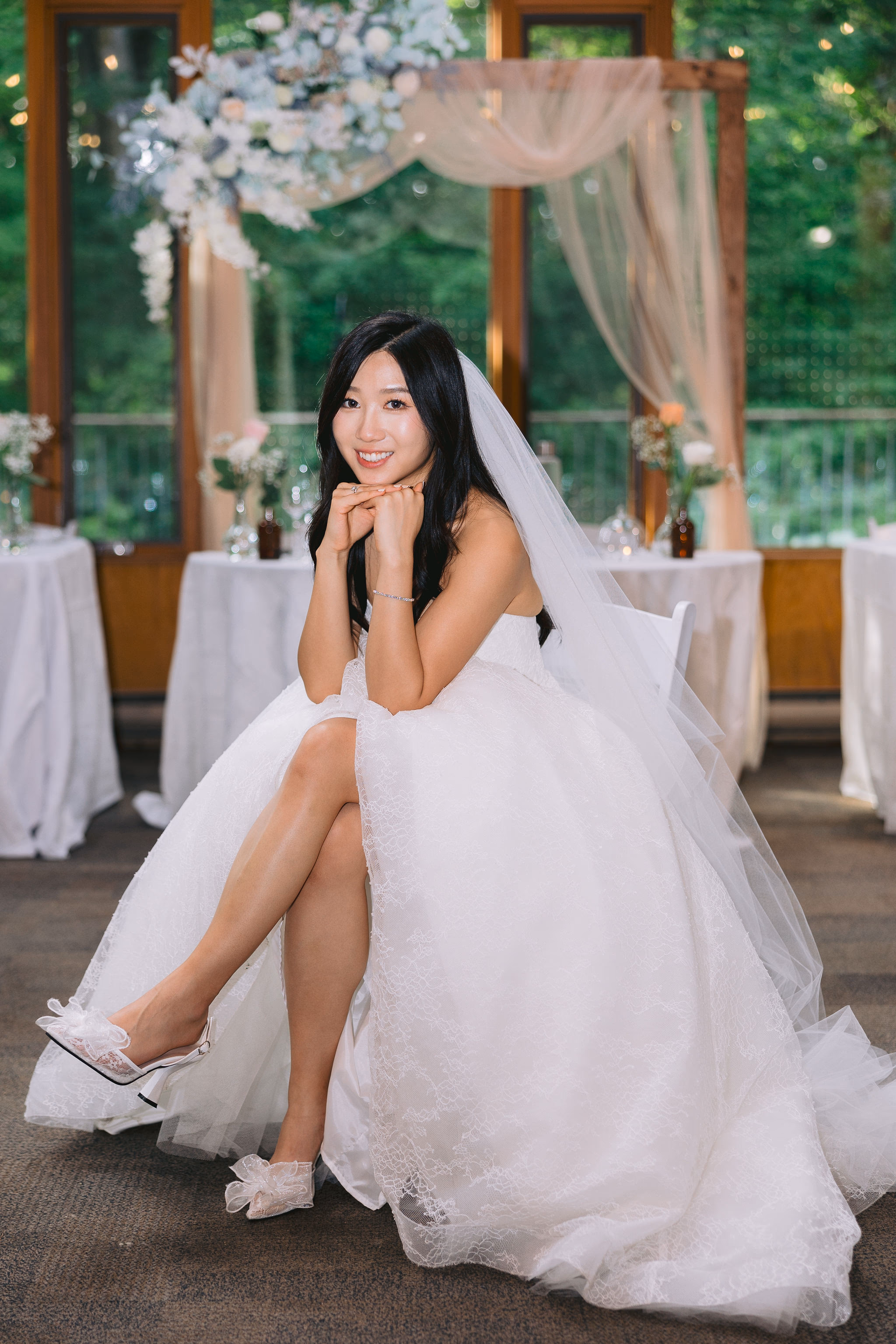 Emotional Kortright Centre wedding photo