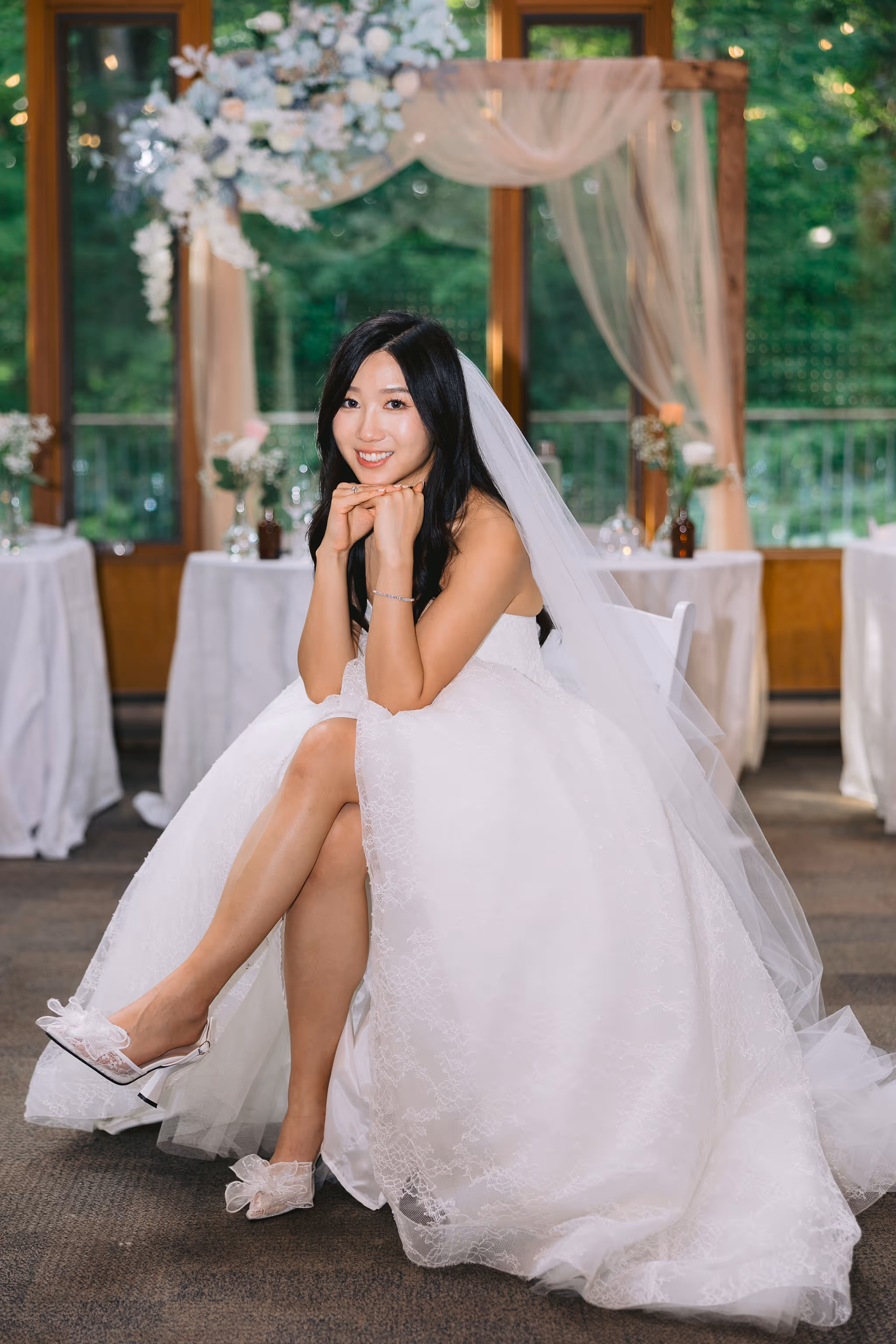 Emotional Kortright Centre  wedding photo