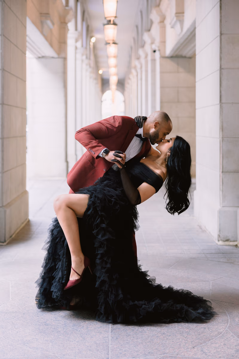 engagement photoshoot at St. Lawrence Market