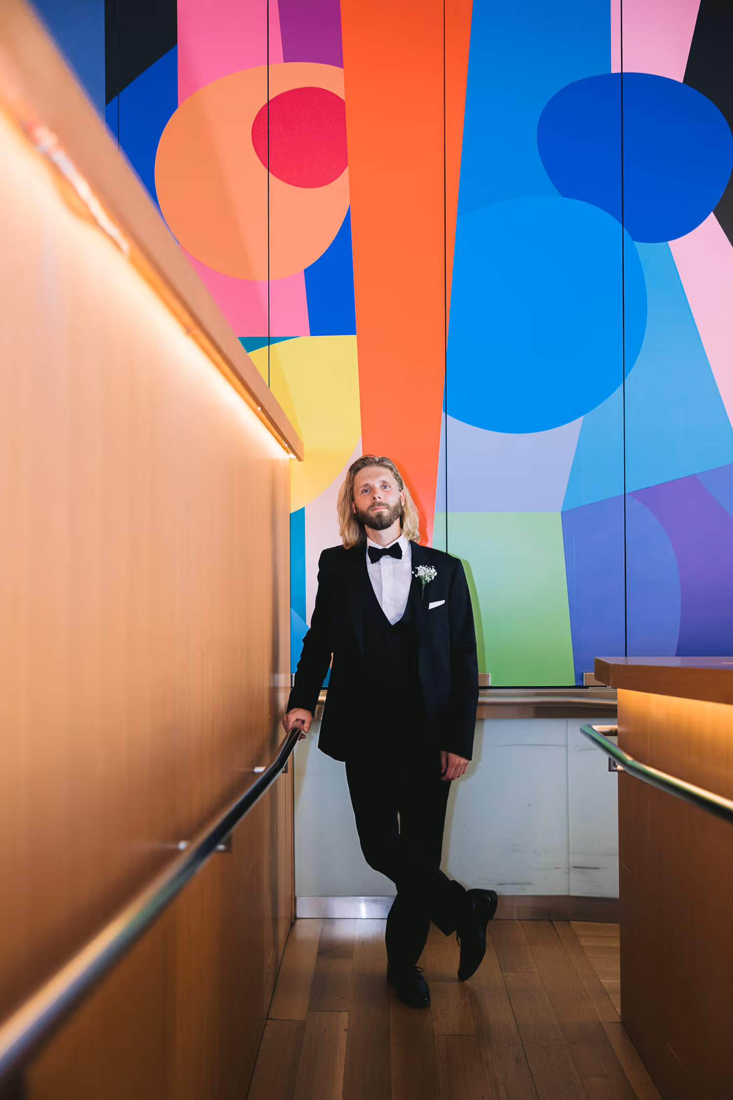 portraot of the groom