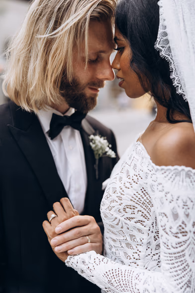 downtown wedding photo by Astora