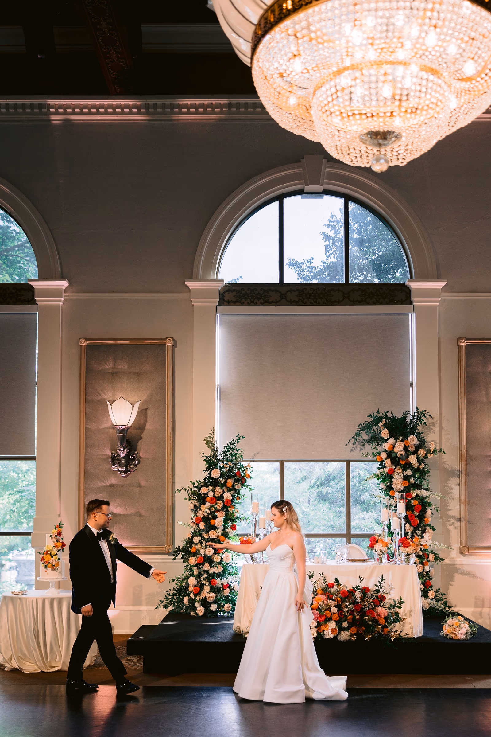 Luxury Liberty Grand Entertainment Complex wedding photo