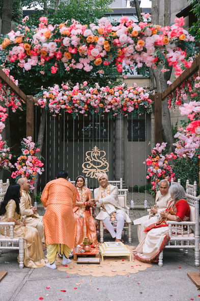 Groom at Liberty Grand Indian wedding