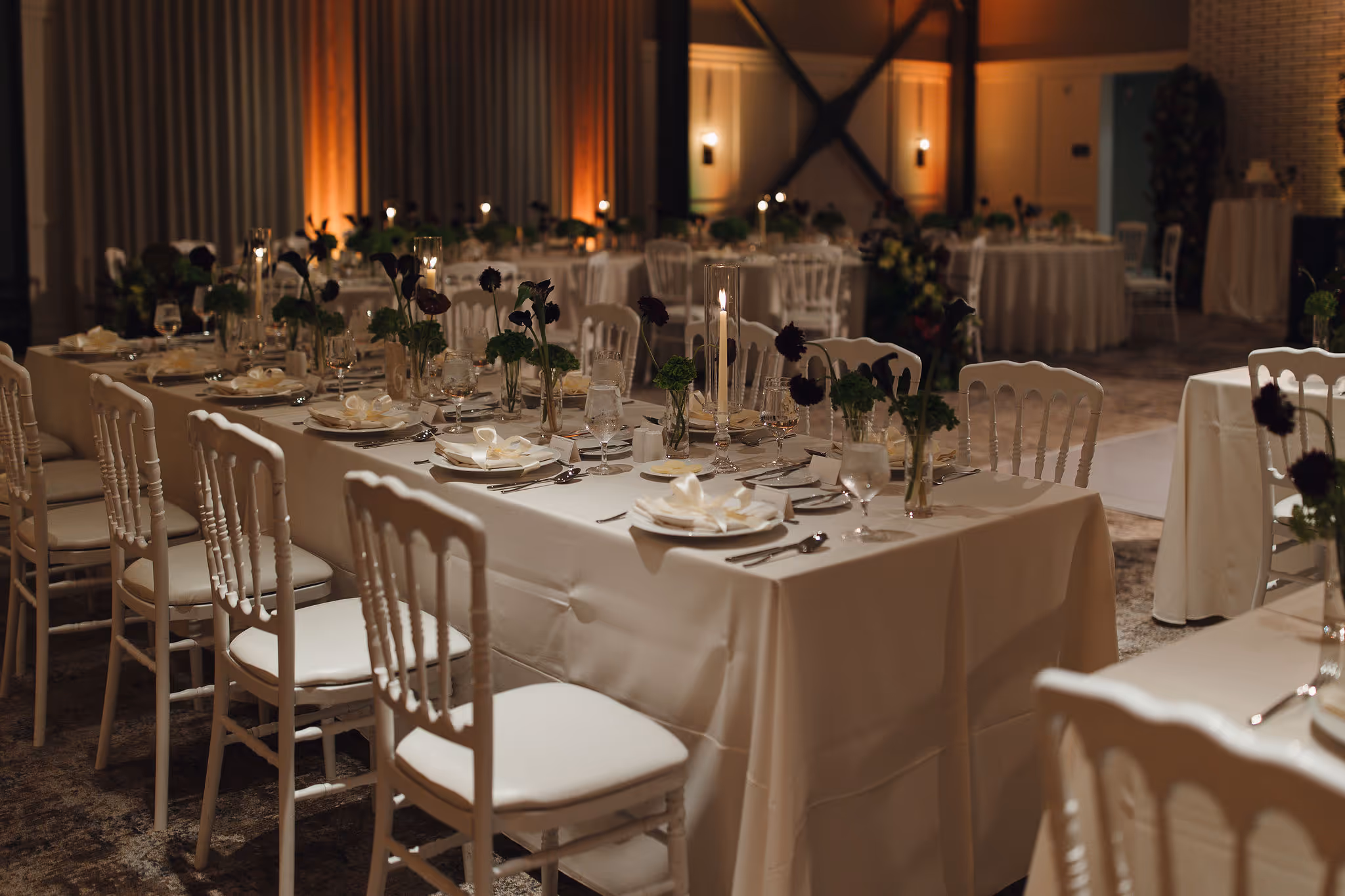 stylish wedding decor at Lido House