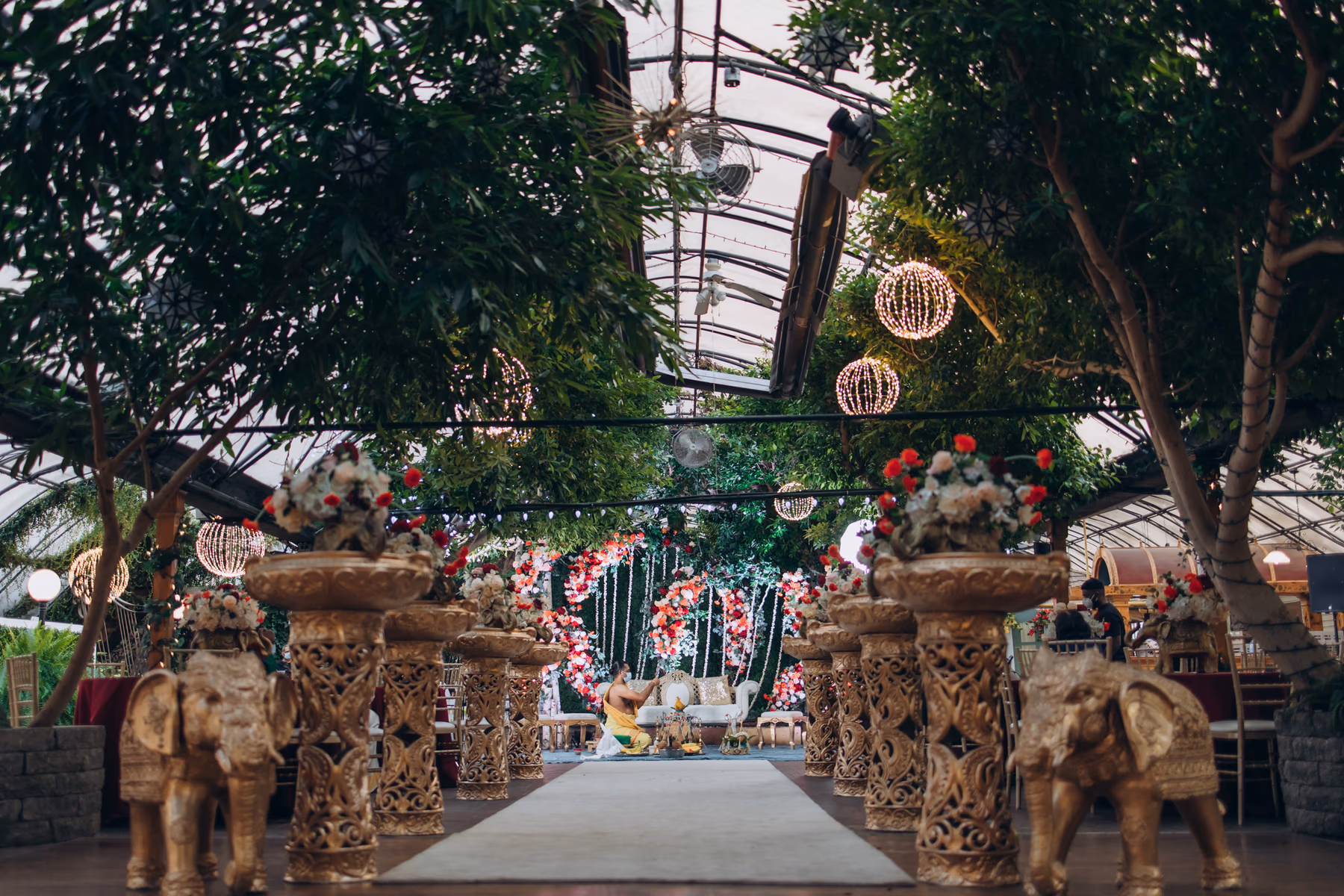 Madison Greenhouse tamil ceremony decor