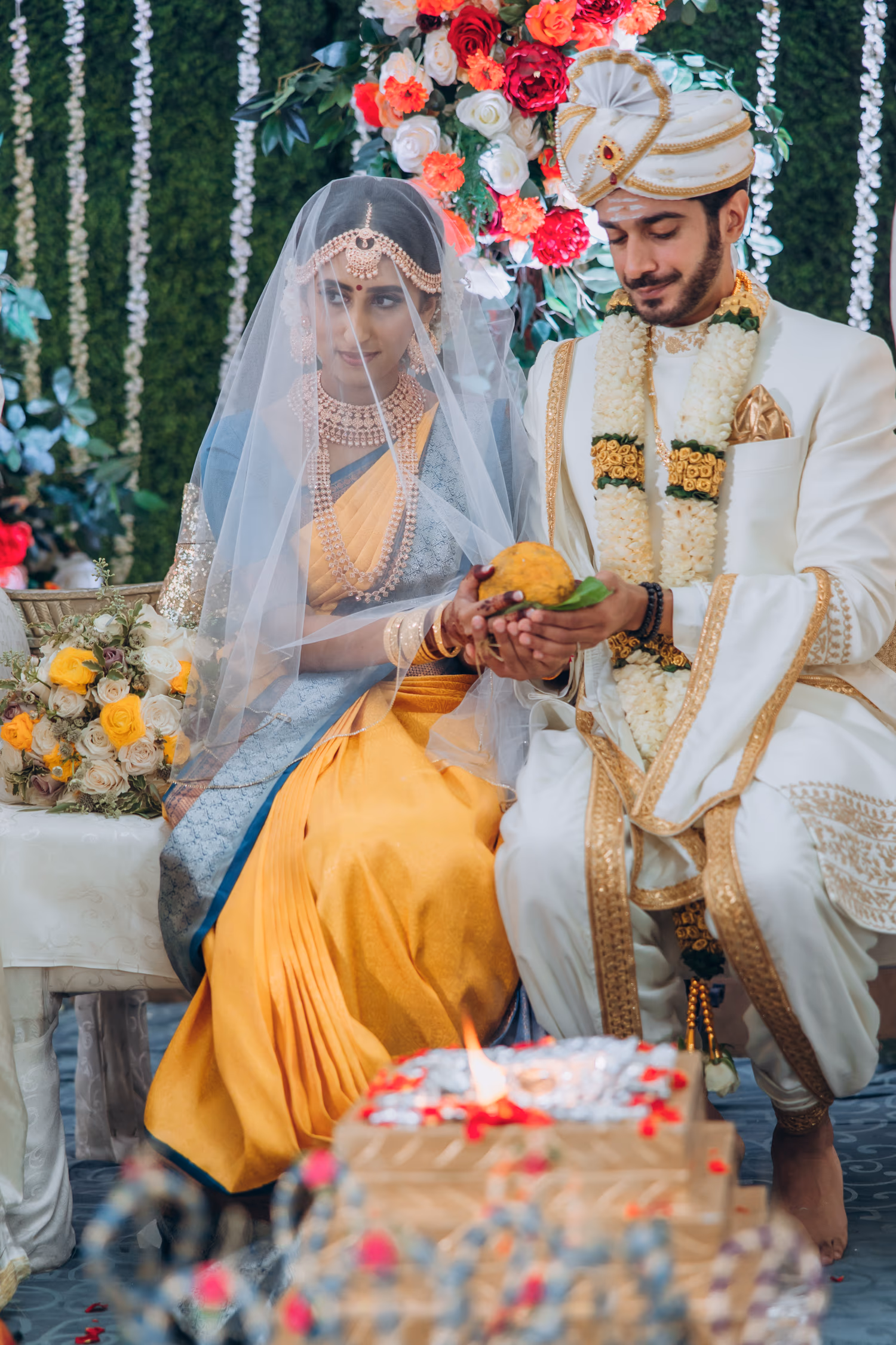 tamil hindu wedding at Madison Greenhouse