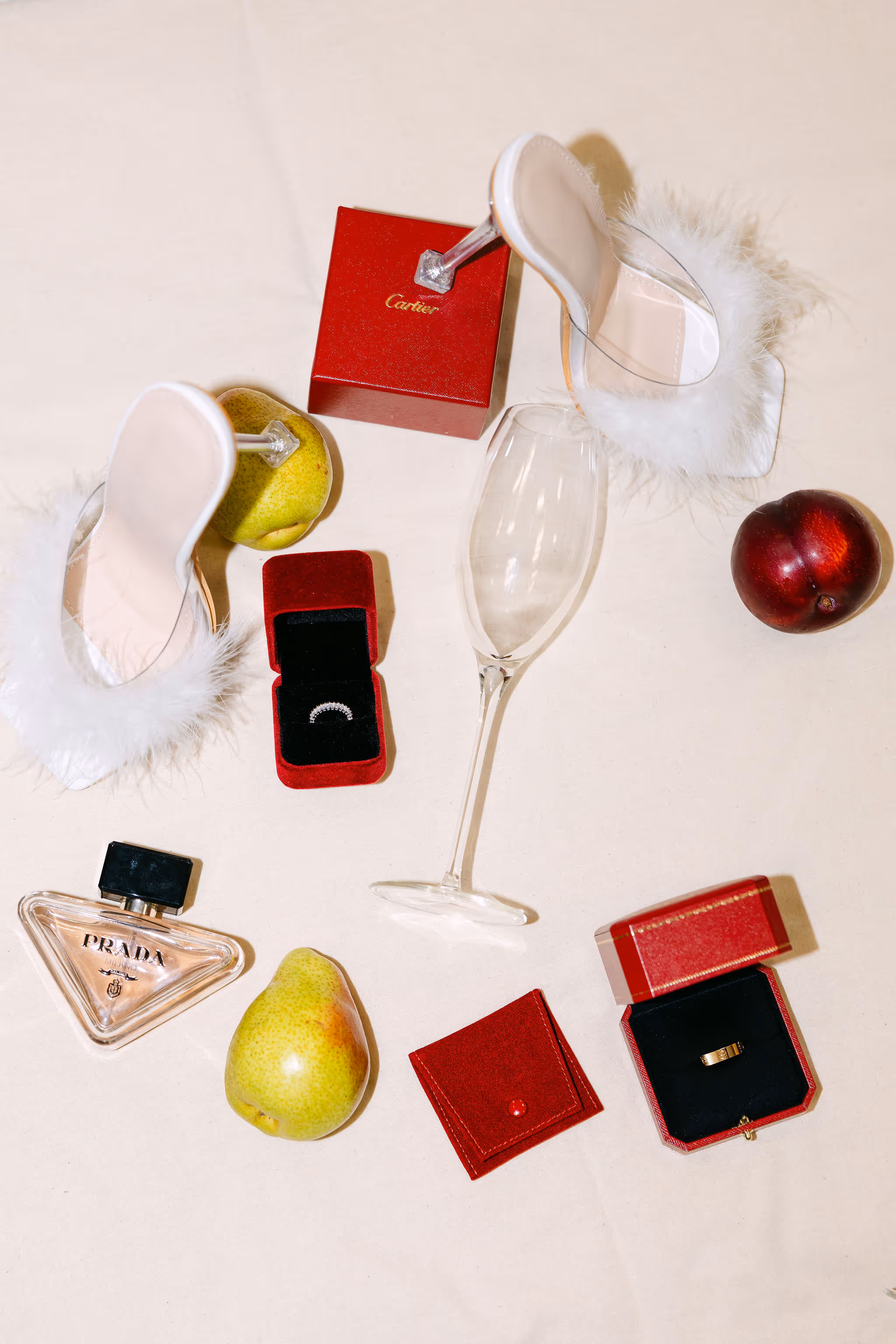 editorial wedding day details