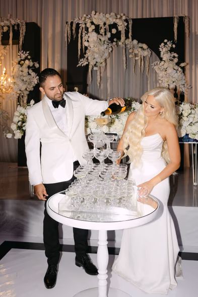 bride and groom at The Arlington Estate Vaughan Ontario — Astora Studio
