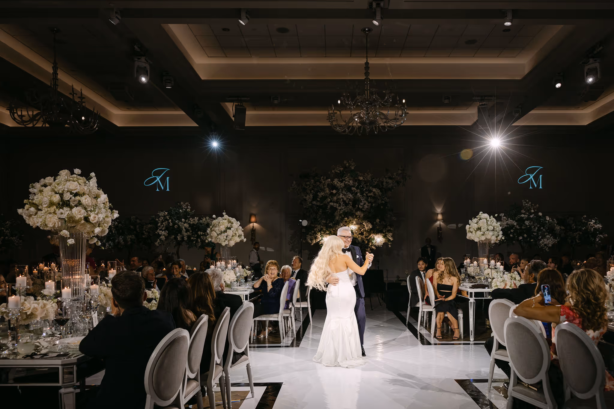 wedding dance with the father at The Arlington Estate