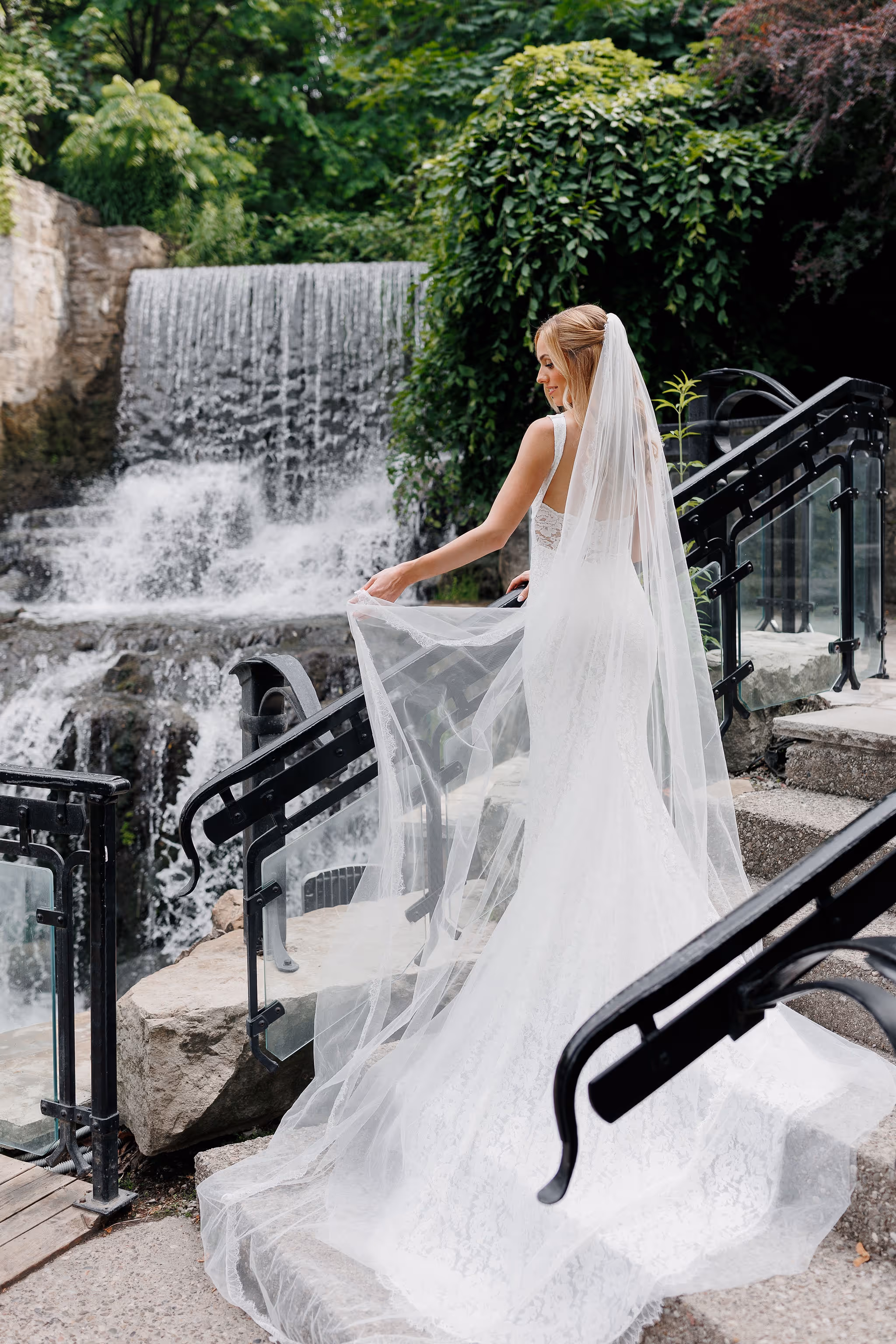 Wedding photography at Ancaster Mill