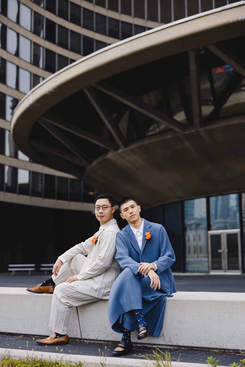 Wedding Photography at Nathan Phillips Square