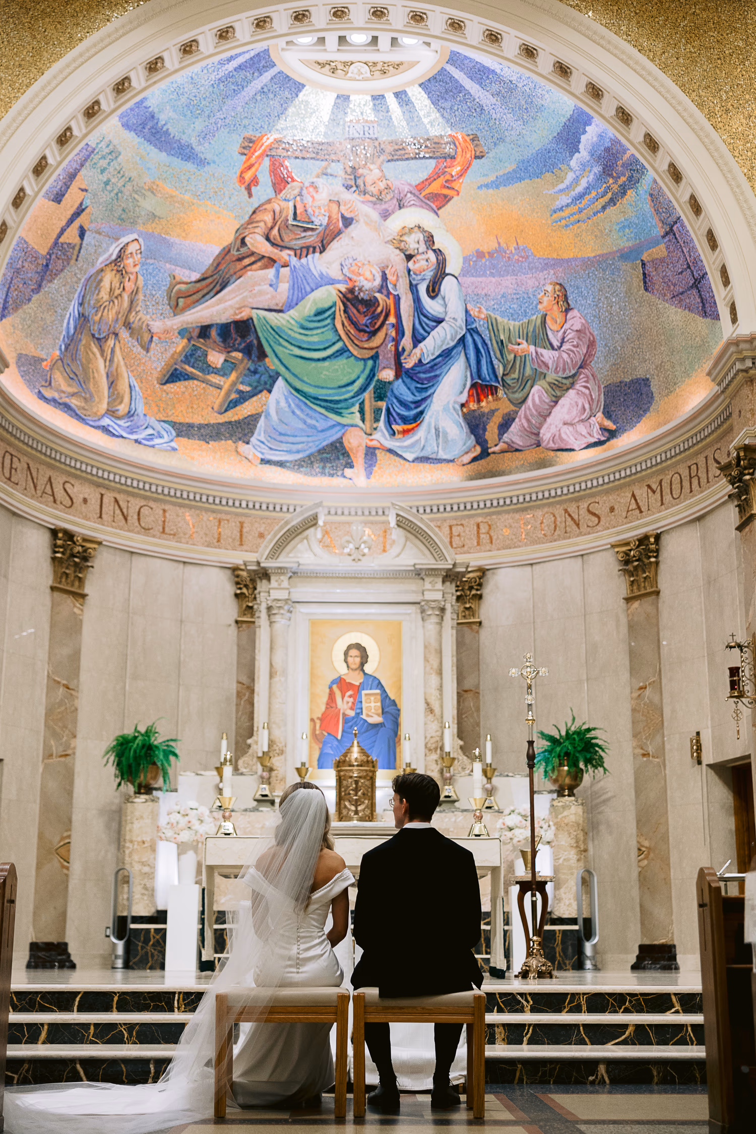 Wedding at Our Lady of Sorrows Parish