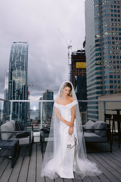 One King West hotel wedding moment