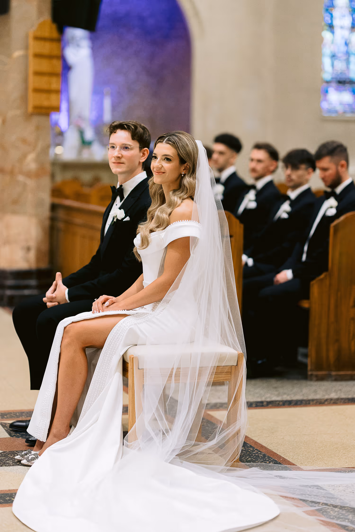 wedding Ceremony at Our Lady of Sorrows Parish