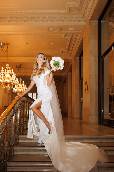 Chic wedding at One King West hotel