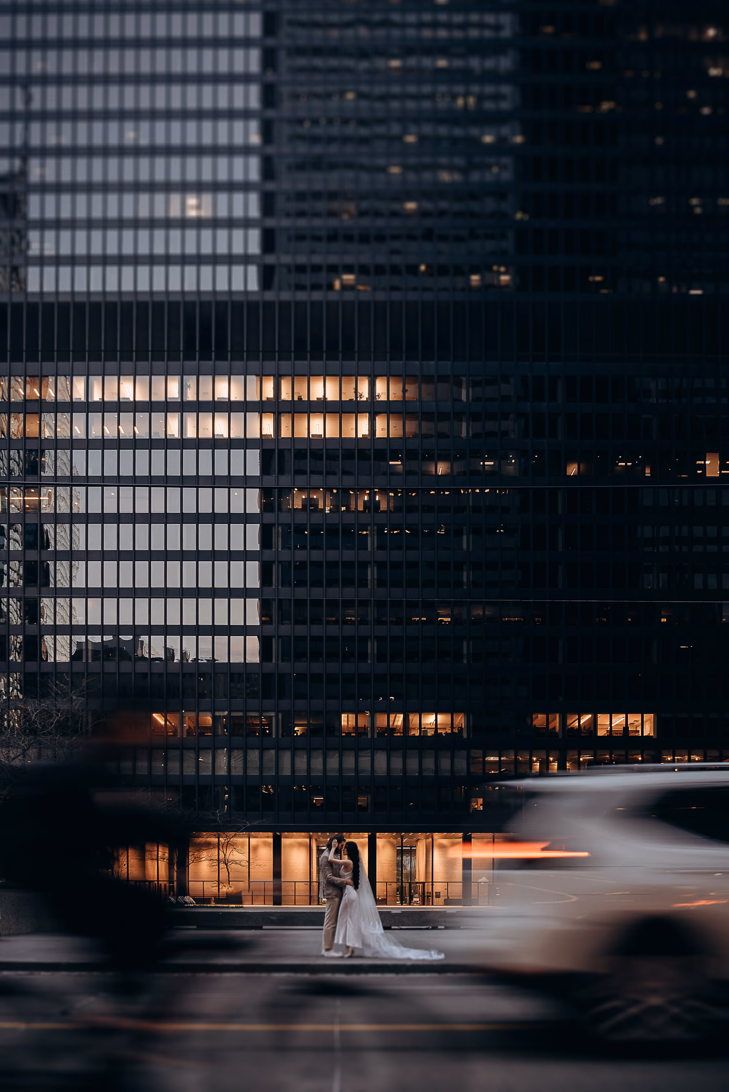 downtown Toronto wedding photo