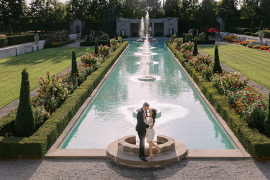 engagement picture at Parkwood Estate