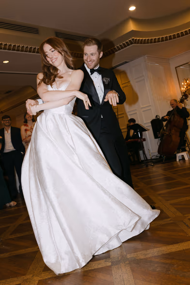 first dance bride and groom Imperial Ballroom Queen’s Landing Niagara-on-the-Lake wedding