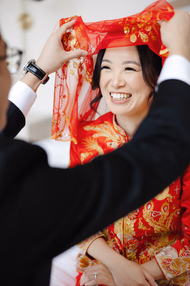 ricarda’s wedding bride traditional red dress