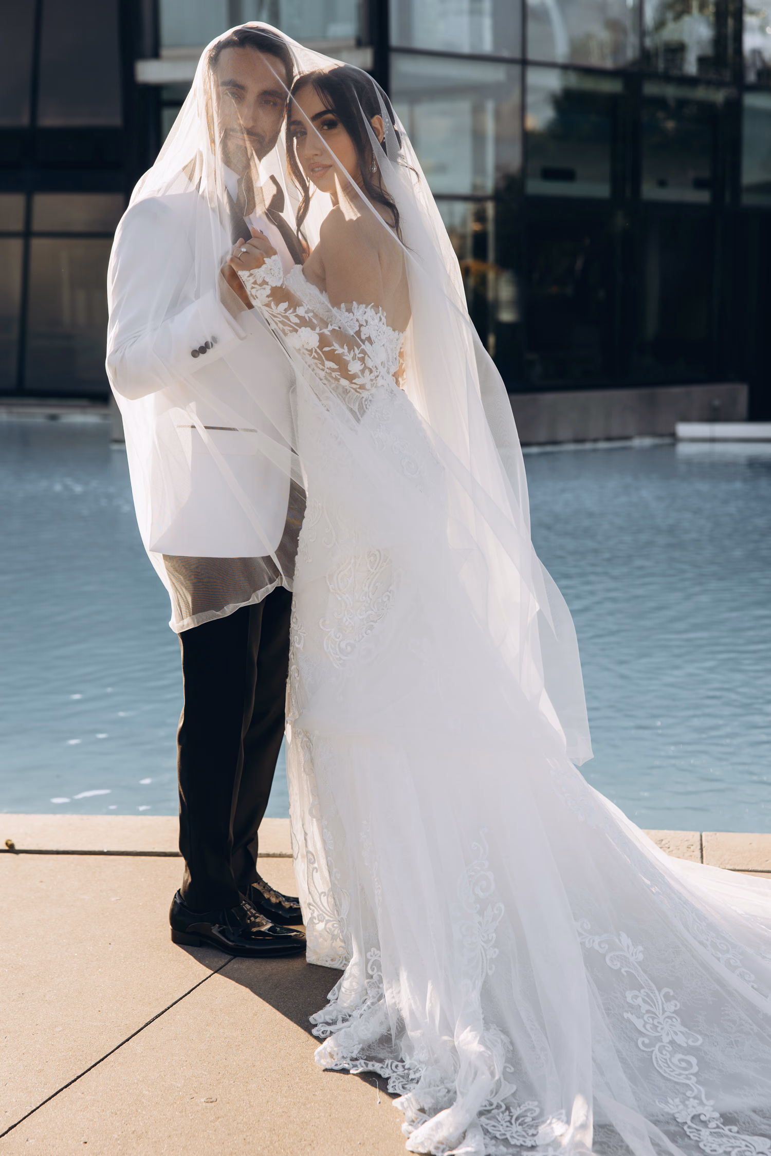 Wedding photography at Spencer’s at the Waterfront