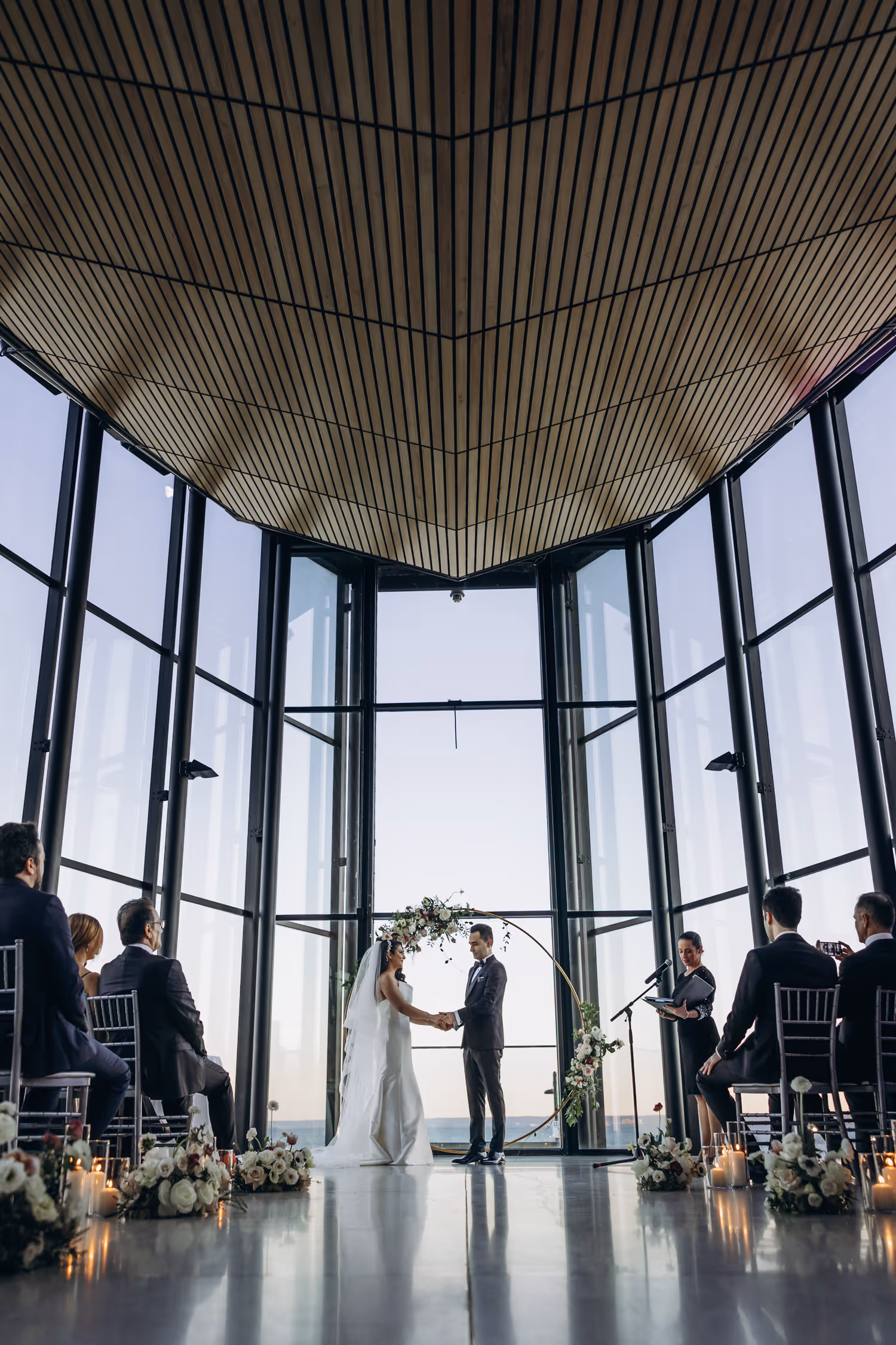 Luxury Spencer’s at the Waterfront wedding photo