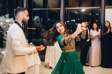 reception at Spencer’s at the Waterfront