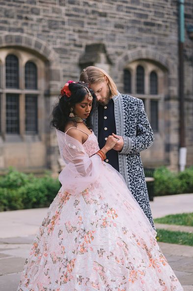 Trinity College engagement picture