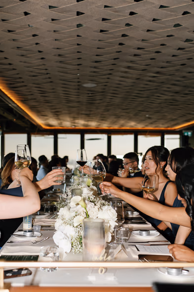 reception at Canoe Restaurant