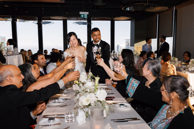 wedding reception at Canoe Restaurant