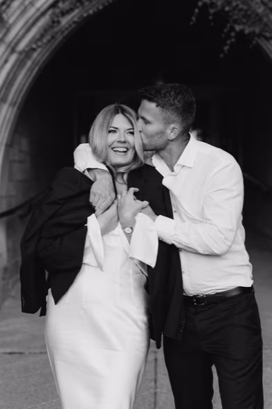 Engagement photography at UofT